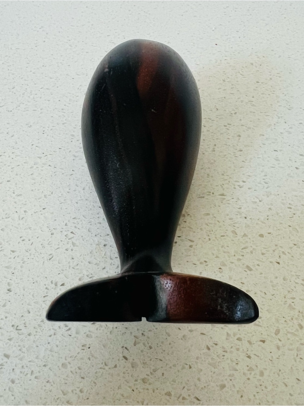 Hand Carved Wooden Whale Figurine Nautical Coastal Beach House Decor - Picture 3 of 6